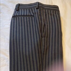 Marc Jacobs Black and Gray Dress Pants